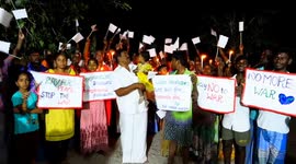 Village in south India holds candlelit prayer for peace between Ukraine and Russia