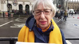 Anti- Boris protest of Tory Government corruption Borisky roubles shame UK