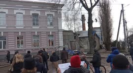 Ukraine: Melitopol Residents Rally Against Russia’s Invasion