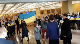 Lithuania’s new Ukrainian ambassador, Petro Beshta, receives welcome at Parliament