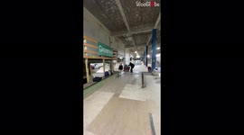 'Skater kid's mini-ramp trick doesn't go as planned *SKATEBOARD SLAM*'