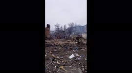 Ukraine: Footage Of Destruction At Borodyanka Town In Kyiv Oblast 3