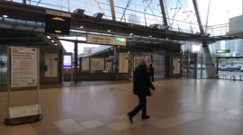 Evening Rush Hour Tube Strike Trouble