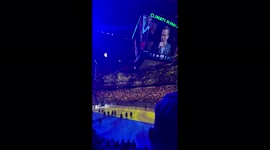 US: Ukrainian Singer Sings Ukrainian National Anthem Ahead Of NHL Game In Seattle 2