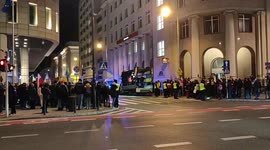 Poland: ‘Stop Putin Now’ Protest In Warsaw Against Russian Invasion Of Ukraine