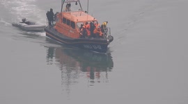 Foggy in the channel today border force out on search and rescue