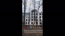 Russia attacks national police, security service buildings in Kharkiv
