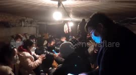 More than 130 trapped Chinese students hide in bomb shelter in Sumy