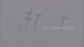 SS Richard Montgomery shipwreck on Lowest Equinoctial Spring tide and fog off Kent, UK