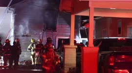 House Fire on Sherman Street in East Houston