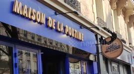 Ukraine/Russia war: The restaurant La Maison de la Poutine (House of Poutine), in Paris, received threats. The brand had to precise on the social networks that they have no link with Vladimir Poutine.5march2022.