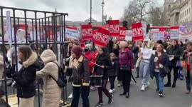 Million Women Rise march against male violence, London