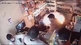 Apple iPhone explodes and catches fire at mobile repair shop in India