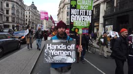 Ukrainian child the world gone crazy. What about Yemeni children every ten minutes by Western bombs?