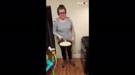 'Woman shares funny video to explain why she no longer cooks pancakes *Pancake Day Fail*'