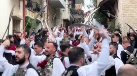 Sword-swinging Greek carnival returns after 2-year COVID hiatus