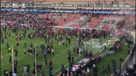 Dozens injured and 2 dead after fans clash at Mexican football match