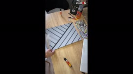 'Passionate artist gives life to a piece of cardboard with his MARVELOUS 'Abstract Calligraphy' skills '