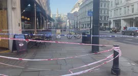 Regent Street cordoned off after woman dies following collision with bus