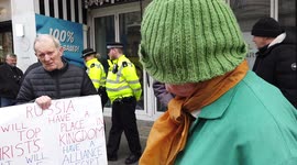 Protest to Stop the War - Russia will have a top place in Christ Kingdom