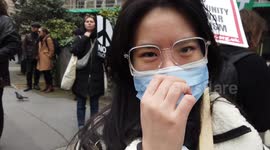 A Chinese girl said, War is dead for the poor and profit the rich