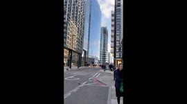 UK: Fire Breaks Out At High-Rise Building In East London 3