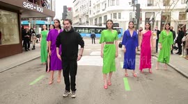 Presentación de la colección del diseñador de moda madrileño Juanjo oliva, costura a medida y prêt-à-porter