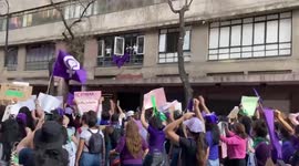 Thousands of Mexicans attend International Women’s Day protest in CDMX