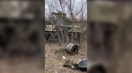 Ukrainian soldiers find field full of abandoned Russian tanks after invaders fled their post