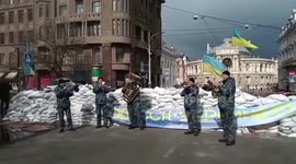 Ukraine navy musicians play hopeful tune while hunkering down in port city Odesa