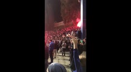 Bosnian fans celebrate their footbal club’s 100th birthday on stadium in EUFORIC way!