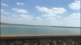 Driving on the LARGEST dam in Kenya. Masinga Dam, machakos County. It is 2.2km long