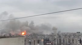 Russian bombs hit Mariupol in alleged residential area