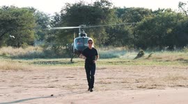Tom Cruise is spotted in South Africa where he is filming Mission: Impossible 8