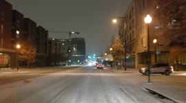 Dash cam gone scooting in the snow