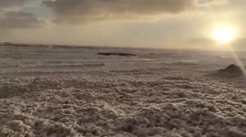 Australia: Sea Foam Covers Redhead And Newcastle Beaches In NSW 3