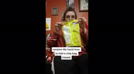 How did I not know this?! Mind-blowing life hack means you'll never need a 'chips clip' ever again