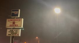 Heavy snow and high winds hit Highway 74 in Florence, Alabama
