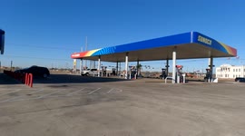Empty Fuel Pumps At Fueling Station In Texas Ahead of Spring Break 2022 and as Economist Worry About Inflation Of Nearly 8%.