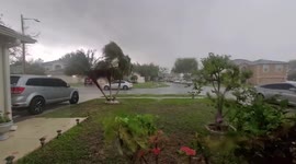 US: Storms With Gusty Winds Move Across Central Florida