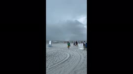 US: Waterspout Spotted Off Fort Myers Beach, Florida