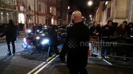 Annoyed Driver Vents Fury Outside Bafta After Party