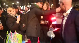 Ella Eyre,actress  leaves Vogue and Tiffany and co after BAFTA party at Annabell's