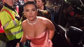 Florence Pugh and other celebrities leave BAFTA after-party at Annabel's in London