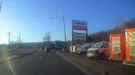 Dirt biker faceplants on hillside while attempting stunt