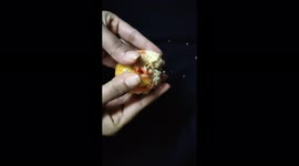 Tasting Indian Yummy sweets