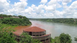 Marco das Três Fronteiras, Foz do Iguaçu, in the State of Paraná, Brazil