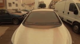 Cleaning The Sahara Desert off my Car in Spain. Sahara Dust Storm Aftermath