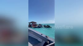 Rappers Drake and Jack Harlow spotted jet skiing in Turks and Caicos