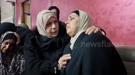 Mourners carry the body of Palestinian Nader Ryan, who was killed by Israeli forces, during his funeral, in the West Bank city of Nablus
